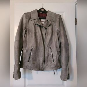 Womens Limited Edition Harley Davidson jacket, like new condition, size XL, gray